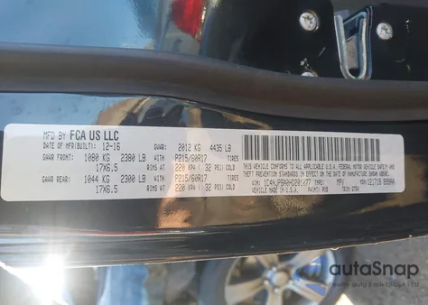 2017 Jeep Patriot Sport Se Fwd from USA, damaged, VIN 1C4NJPBA0HD201077